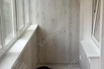 Отделка балкона с утеплением качественными материалами