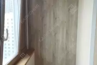Остекление и отделка балкона