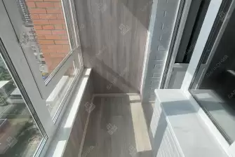 Отделка балкона с утеплением в многоквартирном доме