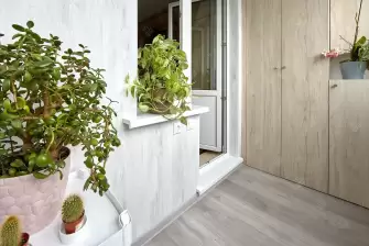 Отделка балкона ПВХ с утеплением