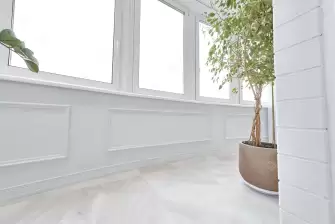 Утепление балкона с отделкой гипсокартоном