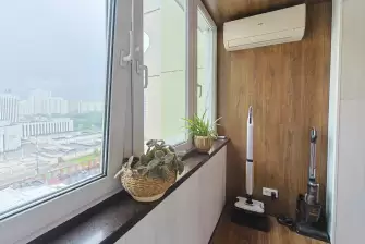 Объединение лоджии трапеции с комнатой