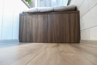 Объединение прямого балкона с комнатой