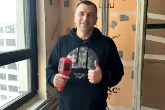 Утепление балкона и проверка тепловизором