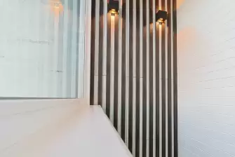 Отделка с объединением балкона и комнаты