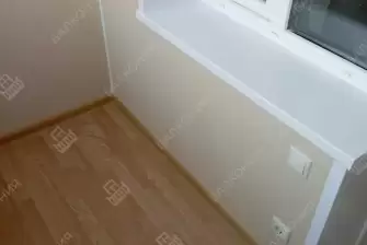 Остекление профилем Рехау и отделка балкона