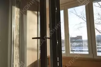 Отделка с утеплением балкона в квартире