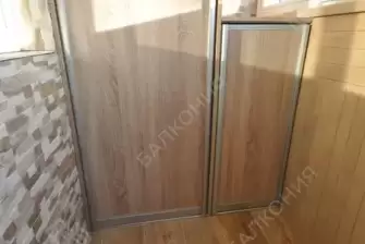 Отделка с утеплением балкона в квартире