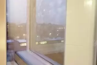 Установка системы холодного остекления 